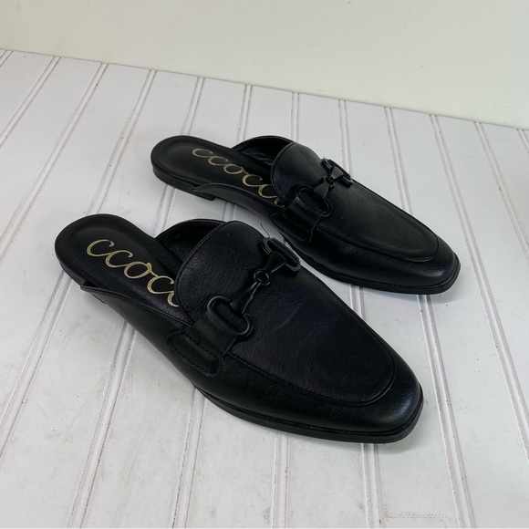 CCOCCI Adelina black slip on mules - Picture 5 of 8